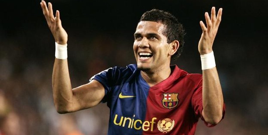 Дани Алвес игрок Барселоны