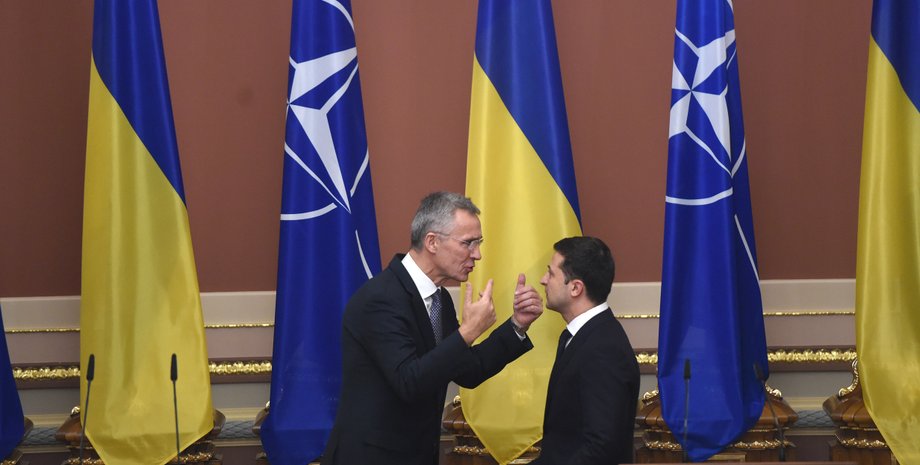 Владимир Зеленский, Украина и НАТО