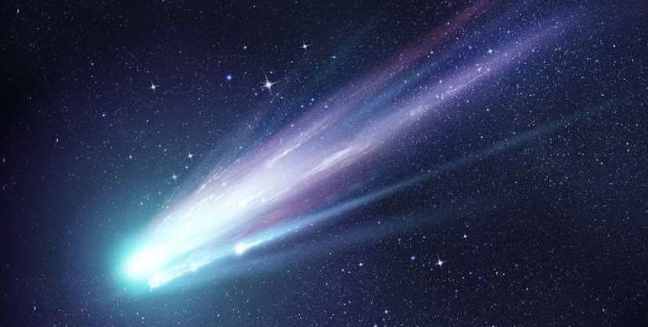 комета, космос, хвіст комети