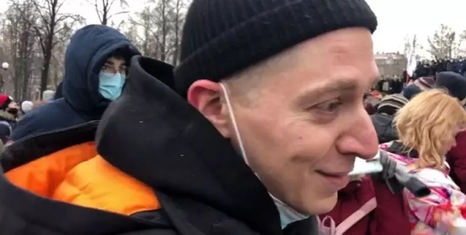Oxxxymiron, акції протесту, Навальний
