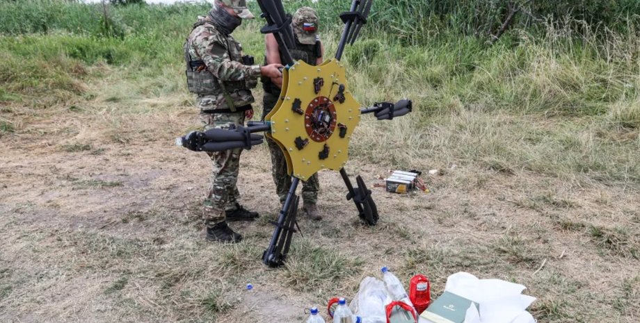 Агродрон Баба Яга ВС РФ, дроны ВС РФ, ВС РФ острова Днепра, ВС РФ дроны Херсон, ВС РФ Херсонская область