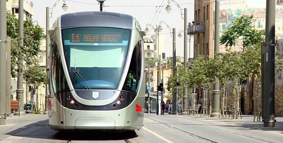 строительство трамвая, тель-авив