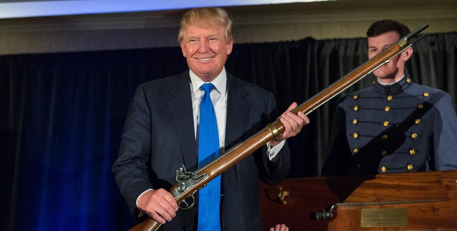 Дональд Трамп, зброя, гвинтівка, США