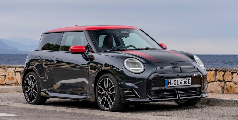 Mini Cooper SE JCW Trim, Mini Cooper SE JCW, Mini Cooper SE, Mini JCW, электромобиль Mini