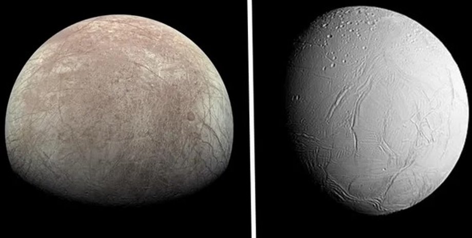 Європа Енцелад