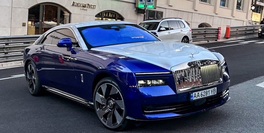 Rolls-Royce Spectre, новый Rolls-Royce Spectre, электромобиль Rolls-Royce