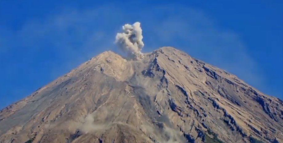 вулкан Індонезія вулкан Семеру, вулкан в Індонезії, вулкан на острові Ява