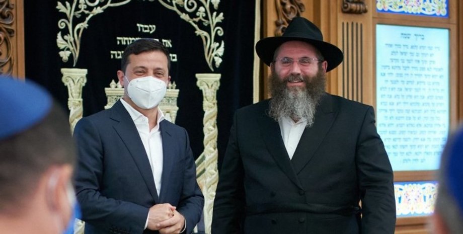 зеленский, ханука, евреи, синагога, херсон