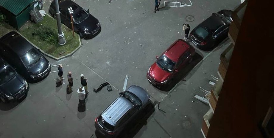 Вибух БПЛА в Красногорську, фото