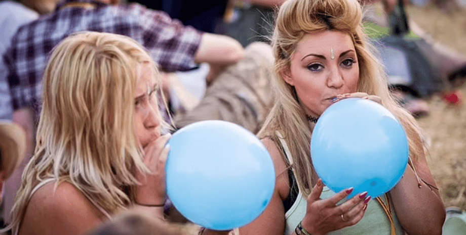 веселящий газ, закись азота, наркотик, молодежь