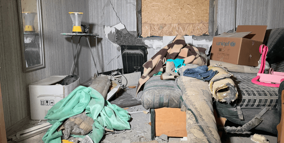 Херсон, обстрел Херсона, война РФ против Украины, последствия удара, разрушения, террор