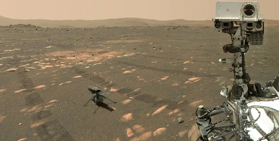 марасоход Perseverance, Марс, фото