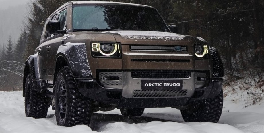 Land Rover Defender Arctic Trucks, Land Rover Defender AT35, Land Rover Defender, тюнинг Land Rover Defender
