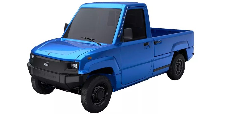 китайський електромобіль, китайський пікап, пікап ЛуАЗ, електромобіль ЛуАЗ, новий ЛуАЗ, електрокар ЛуАЗ