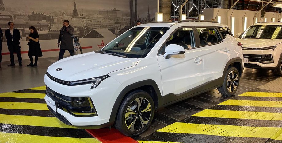 JAC JS4, новий москвич 3, кросовер Москвич, новий москвич, кросовер JAC, електромобіль Москвич