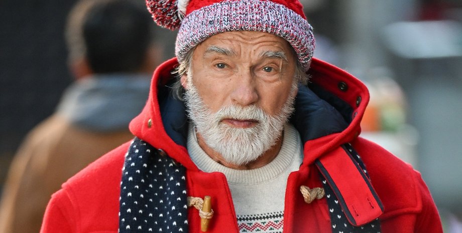 Арнольд Шварценеггер, съемки, рождественский фильм