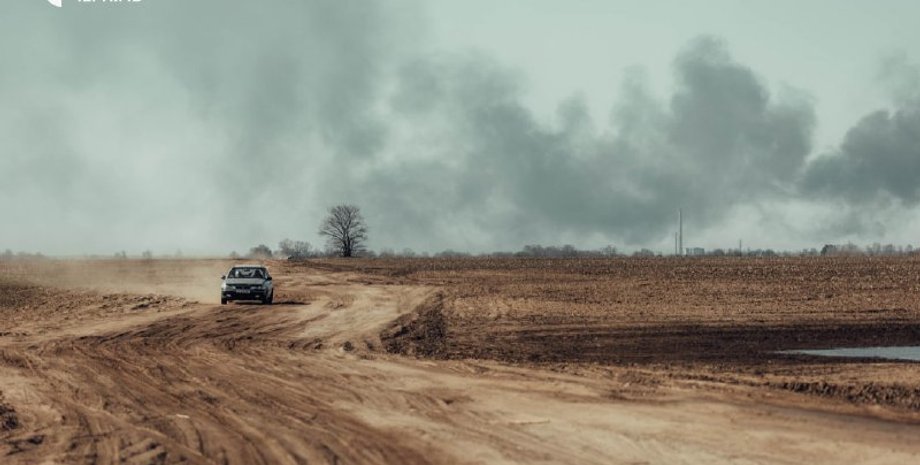 Эвакуация населения Прилуки ракетный удар обстрел ВС РФ пожары