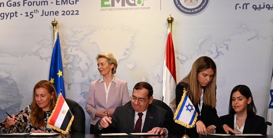 ізраїль, євросоюз, єгипет, ізраїль газ, ізраїльський газ, угода про постачання газу