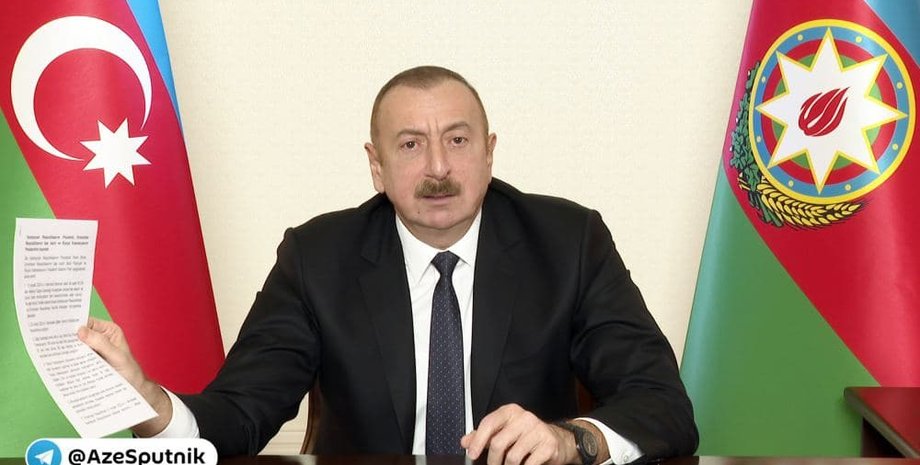 Ильхам Алиев, Азербайджан, Нагорный Карабах, Лачинский район