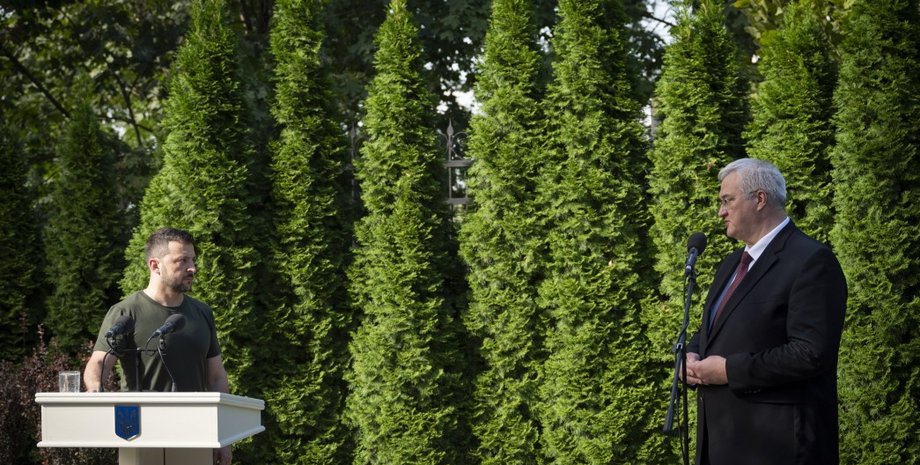 Глава МИД Украины и президент