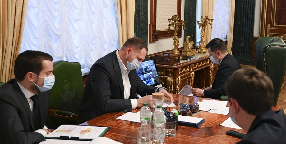 Селекторное совещание, Зеленский, Ермак, Тимошенко