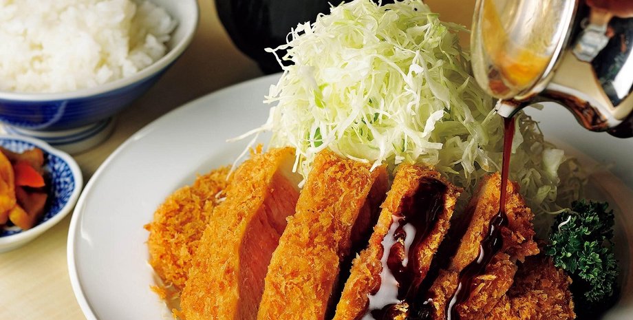 Японская отбивная Тонкацу, тонкацу, что такое тонкацу, японская кухня