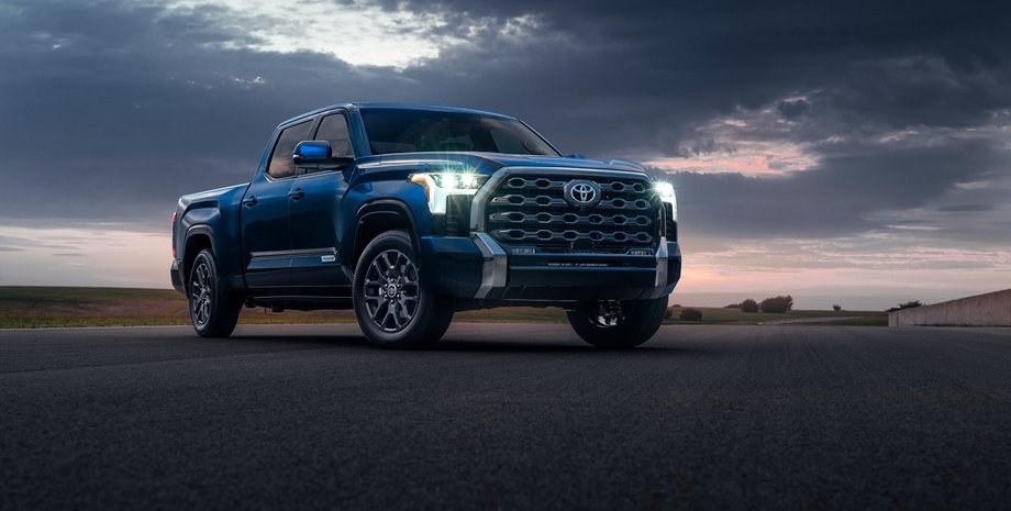 новый пикап, Toyota Tundra 2022, новый пикап Тойота, экстерьер Toyota Tundra 2022