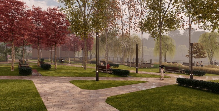 Голосеевскй парк, Киев