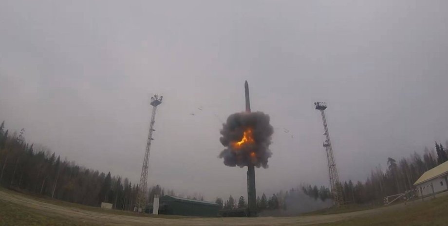 Запуск ракеты российского комплекса "Ярс" (иллюстративное фото)