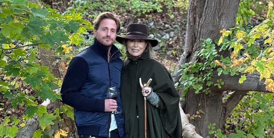 Діандра Дуглас із сином Кемероном Дугласом