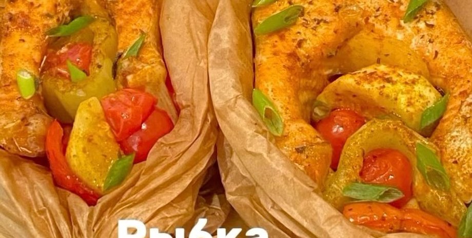 рыба в лодочках, блюда из рыбы