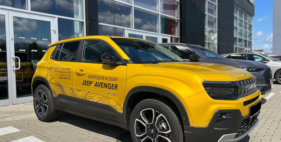 Новий Jeep Avenger, Jeep Avenger, кросовер Jeep, електромобіль Jeep