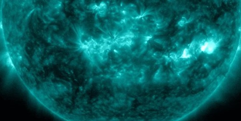 Солнце вспышка