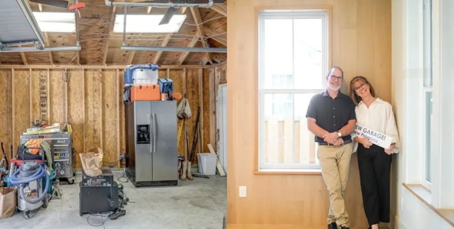 Супруги переделали гараж, переделали гараж в дом, старый гараж, роскошная квартира, современное жилье, дешевое жилье, аренда жилья, дорогой ремонт