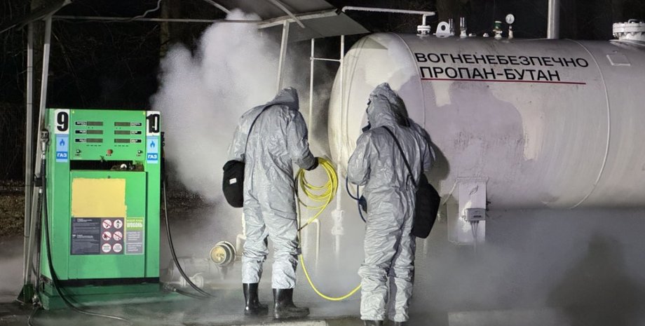 Витік газу на АЗС у Дніпрі