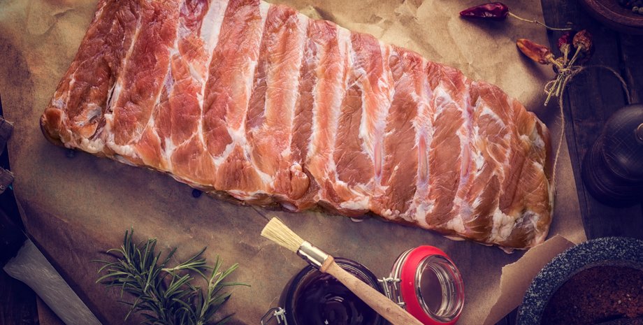 свиные ребрышки