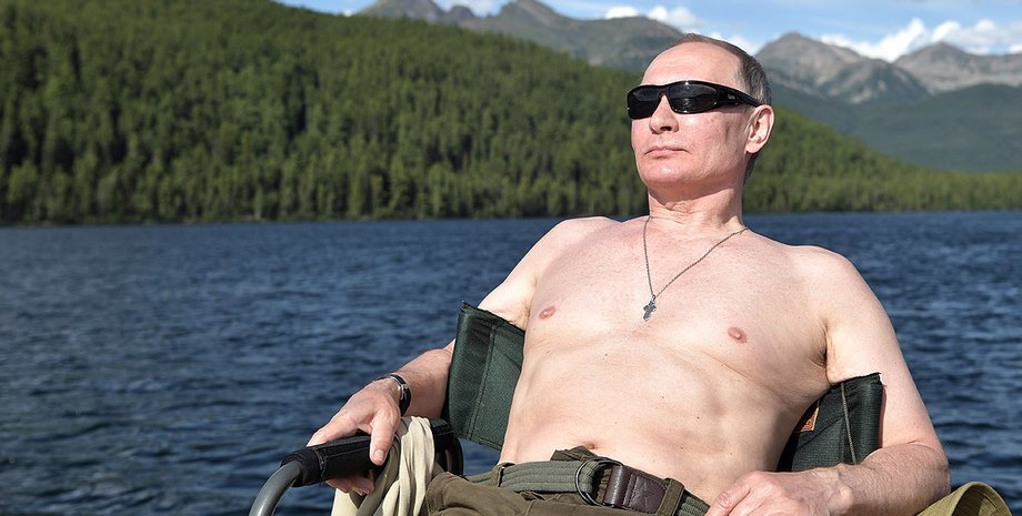 путин, голый путин, владимир путин, президент РФ