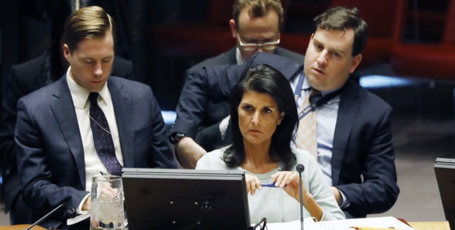 Постоянный представитель США в ООН Никки Хейли