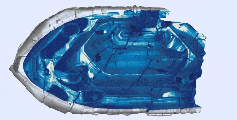Кристалл циркона возрастом 4,4 миллиарда лет циркон, кристалл циркона, кристалл