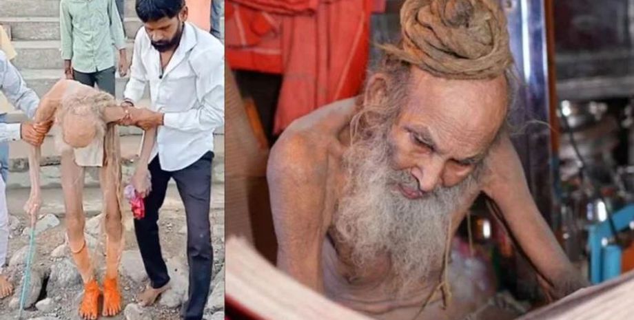 Сиярам Баба, старец, Индия, долгожитель, в пещере нашли 188-летнего мужчину, тайна разгадана, курьезы