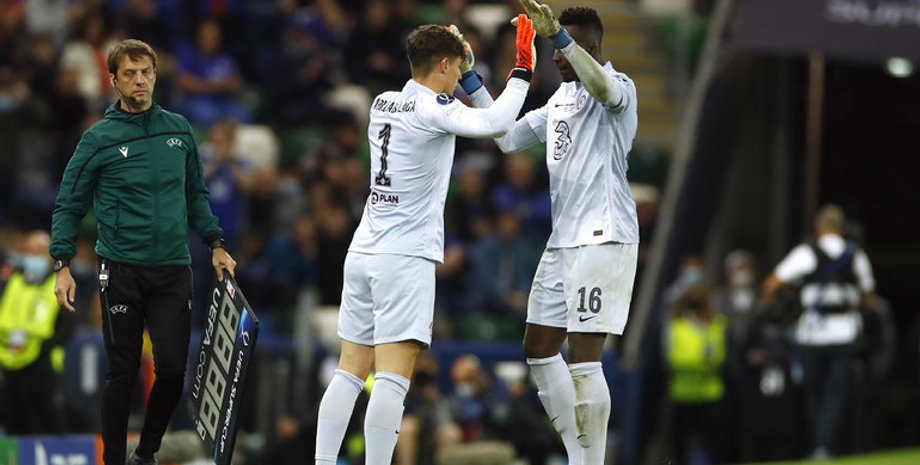 Кепа, Челси,  Суперкубок УЕФА 2021, Эдуар Менди, Вильярреал