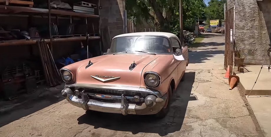 Chevrolet Bel Air, Chevrolet Bel Air 1957, брошенные авто
