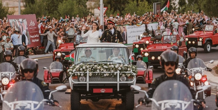 Раджва Аль-Саїф, принц Хусейн весілля, Йорданії, Йорданії весілля