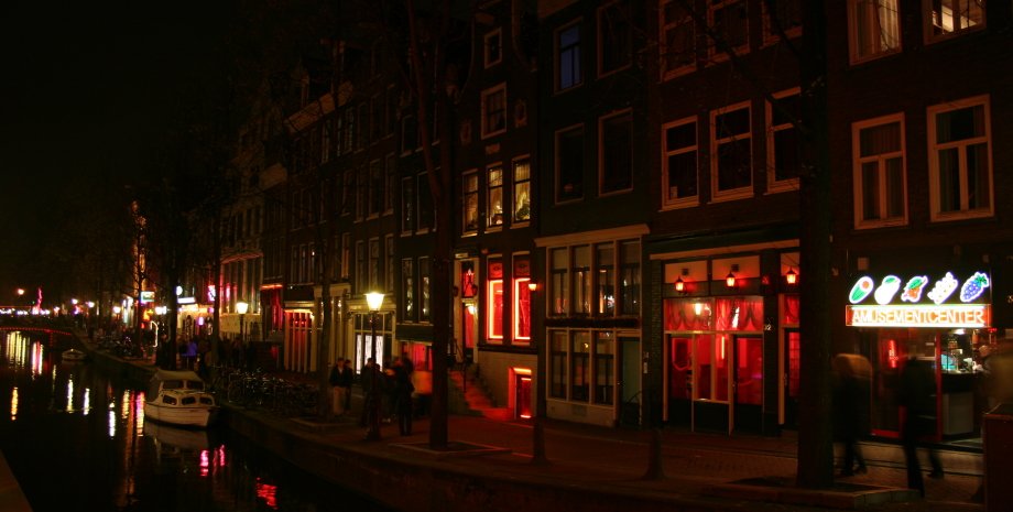 красных фонарей, улица, протитуция, амстердам, голландия, секс-работники