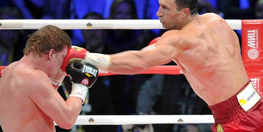 Эпизод боя Кличко-Поветкин / Фото: sport-express.ru