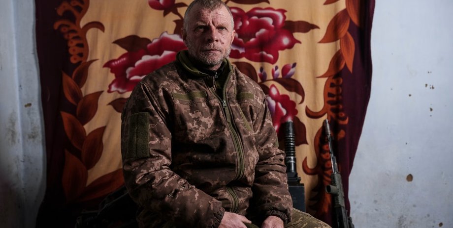 Боец ВСУ Михаил Менделюк