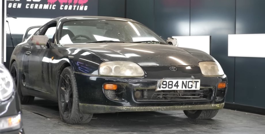 Toyota, Toyota Supra, Авто, Автомобили, Мойка, Спорткар, Видео, Фото, Умельцы, Старые авто