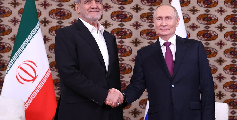 иран флаг, масуд пезешкиан, путин, россия иран