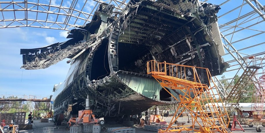 Ан-225, самолет, Мрія, авиация, война в Украине