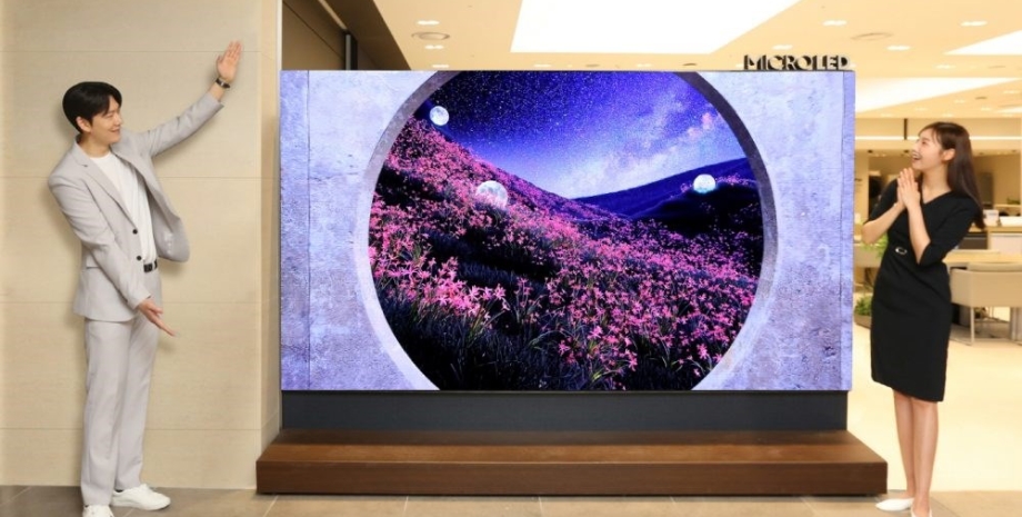 телевизор Samsung Micro LED TV, телевизор Samsung